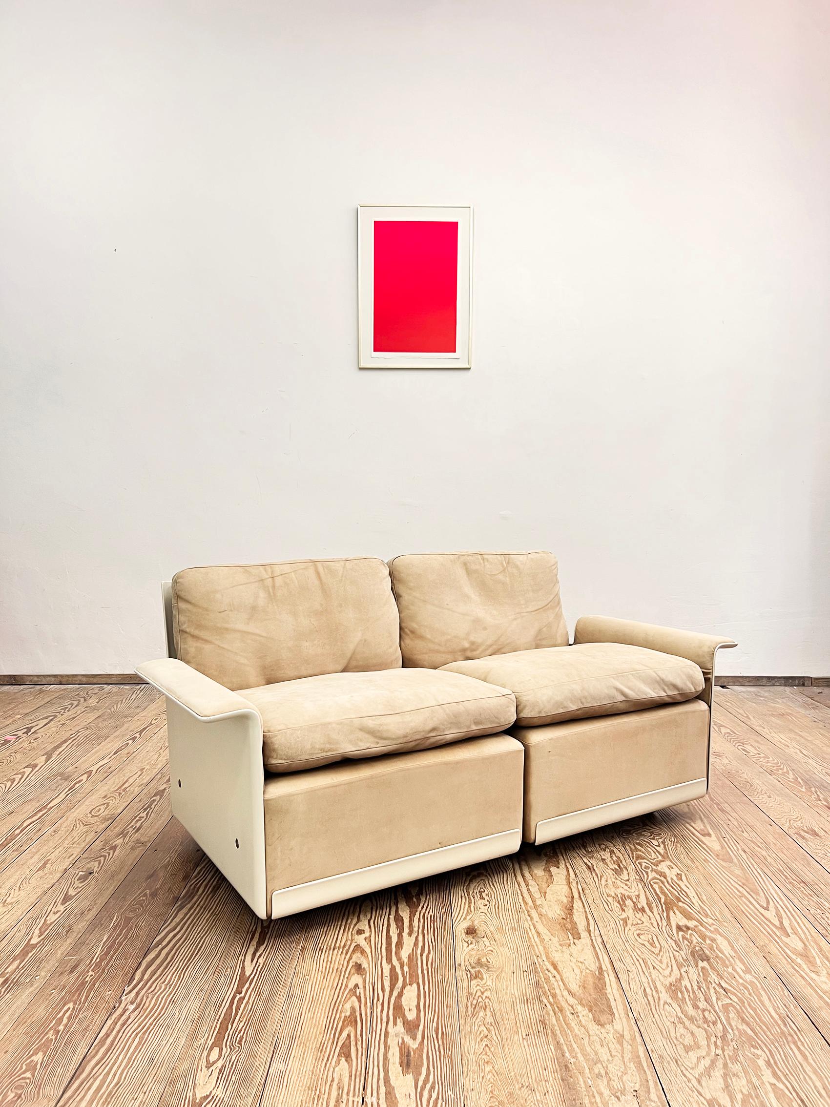 Couch Rams Mid-Century Lounge Sofa or Couch by Dieter Rams for Vitsoe, German ...