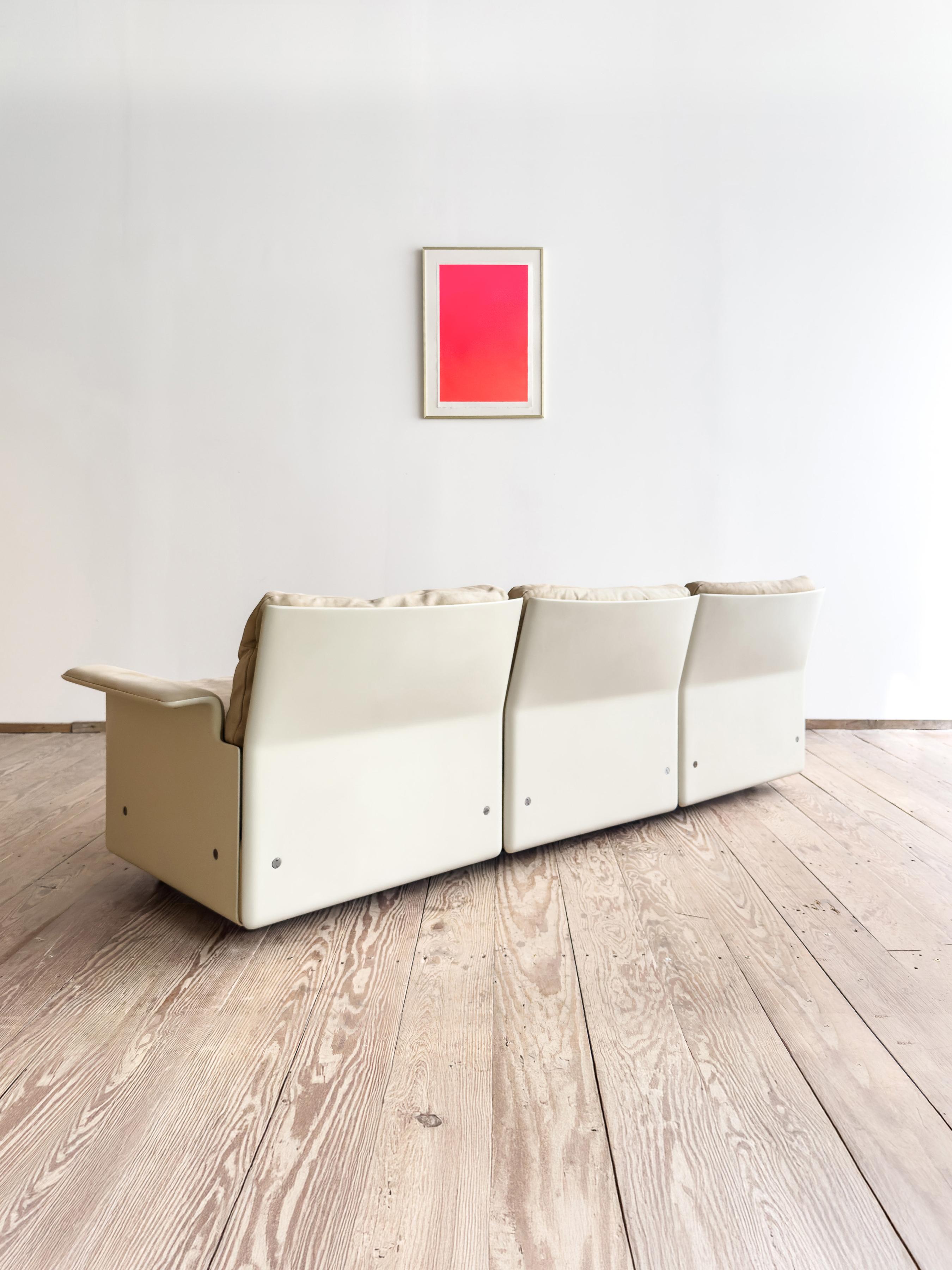 Upholstery Mid-Century Lounge Sofa or Couch by Dieter Rams for Vitsoe, German Design, 1960s For Sale