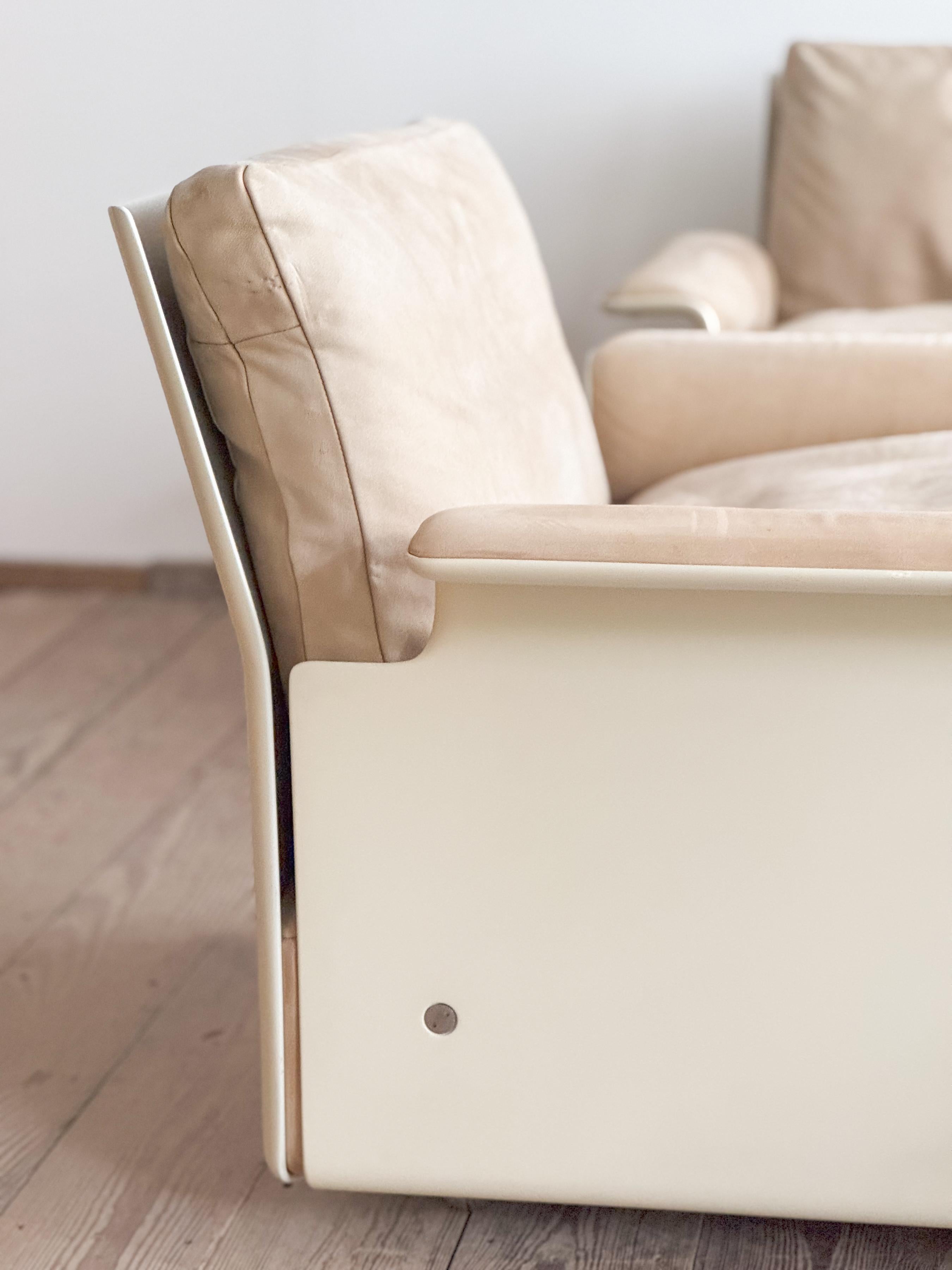 Mid-Century Lounge Sofa or Couch by Dieter Rams for Vitsoe, German Design, 1960s For Sale 1