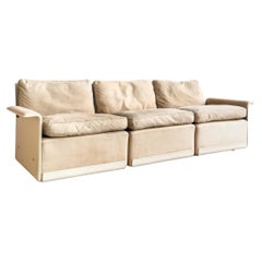 Mid-Century Lounge Sofa or Couch by Dieter Rams for Vitsoe, German Design, 1960s