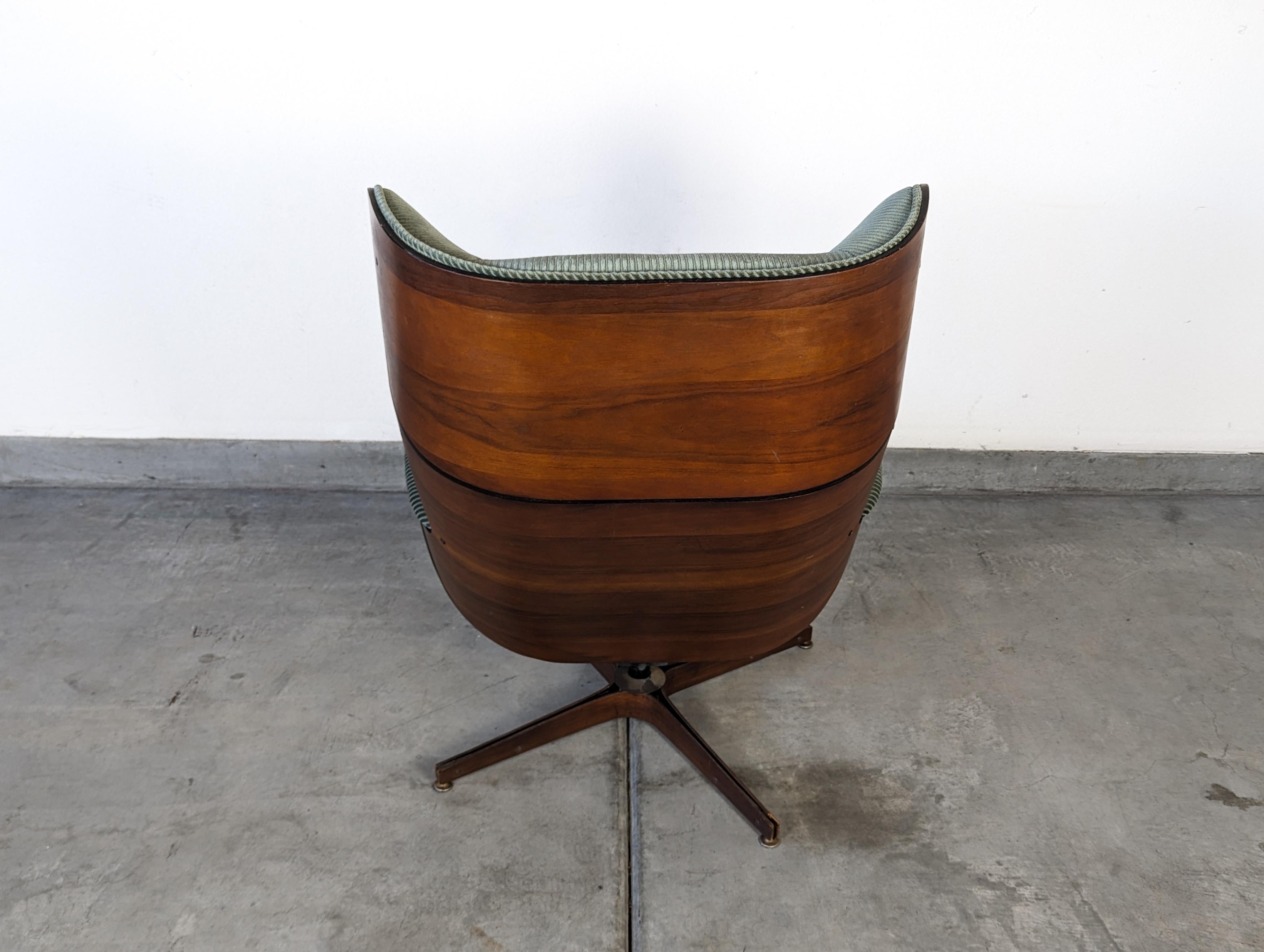 Mid Century Lounge Wingback Mr Chair by George Mulhauser for Plycraft, c1960s 2