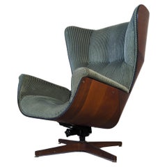 Mid Century Lounge Wingback Mr Chair von George Mulhauser für Plycraft, um 1960