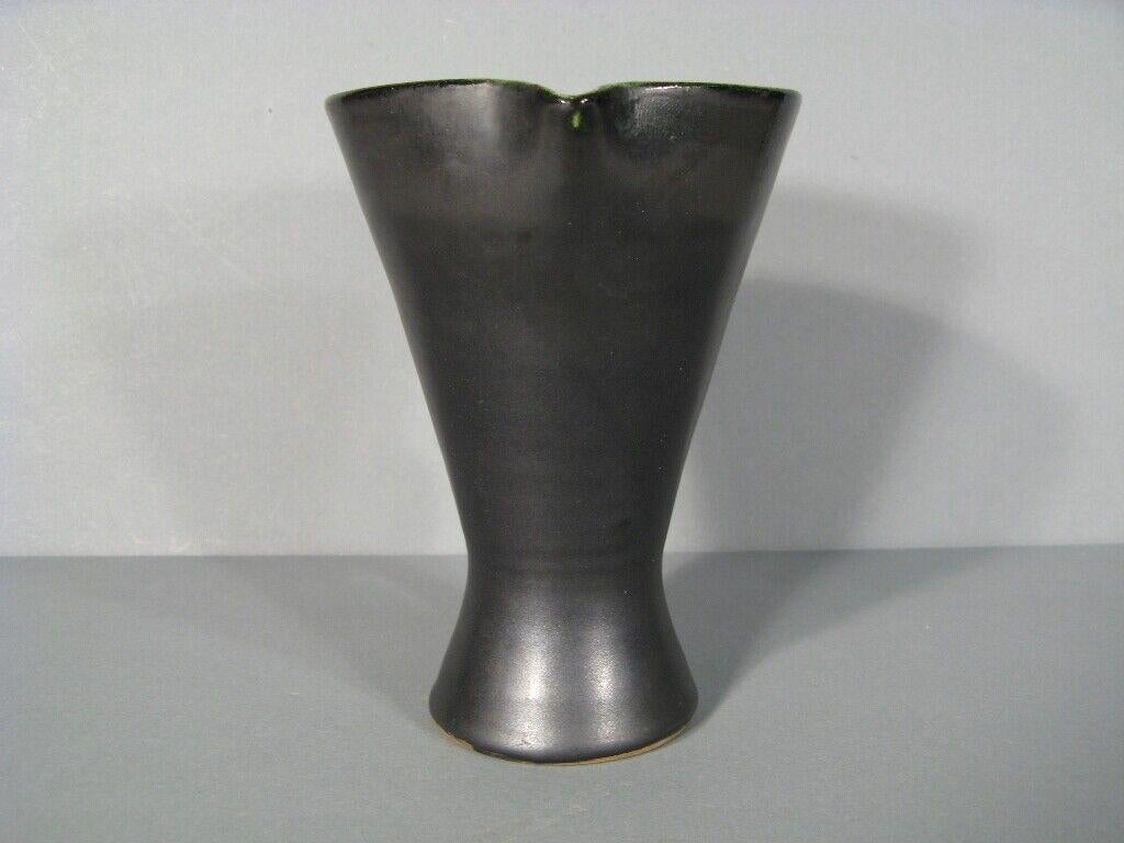 French Mid-Century Louviers Ceramic Pitcher -1Y49