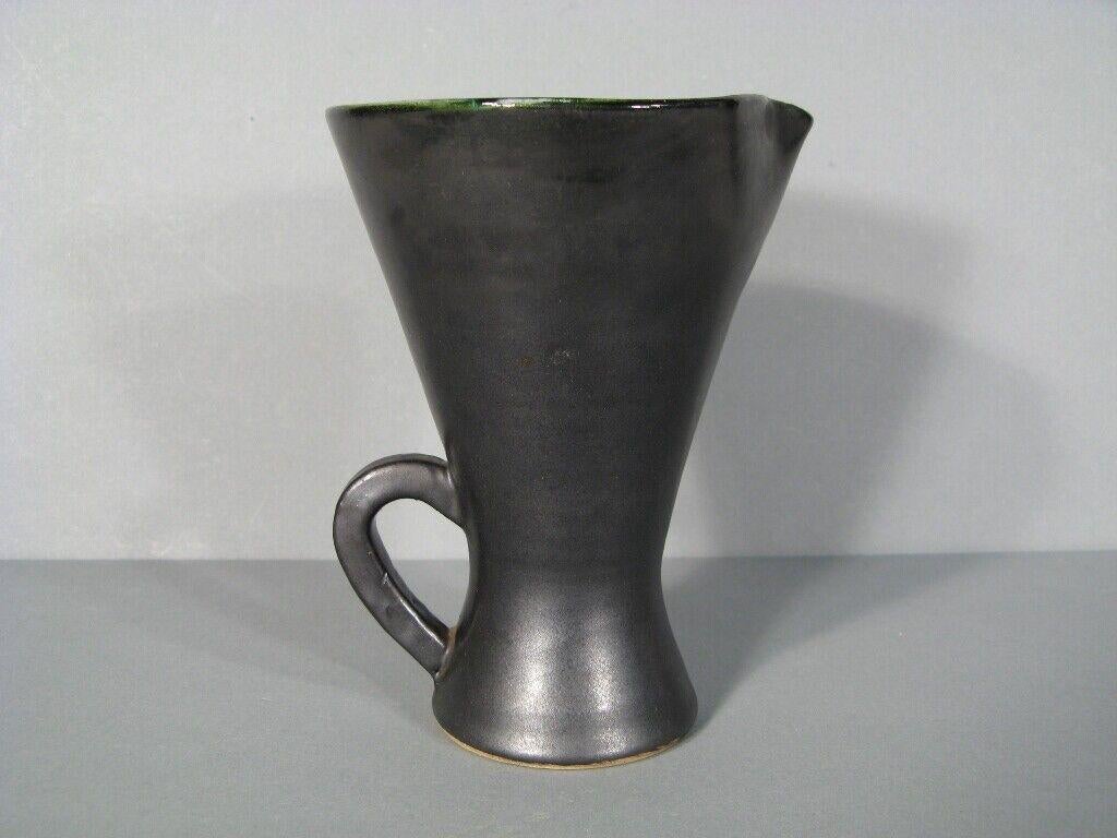 Mid-Century Louviers Ceramic Pitcher -1Y49 2