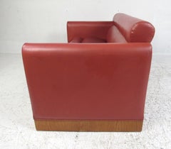 LOveseat de mediados de siglo by Charlotte Chair Company