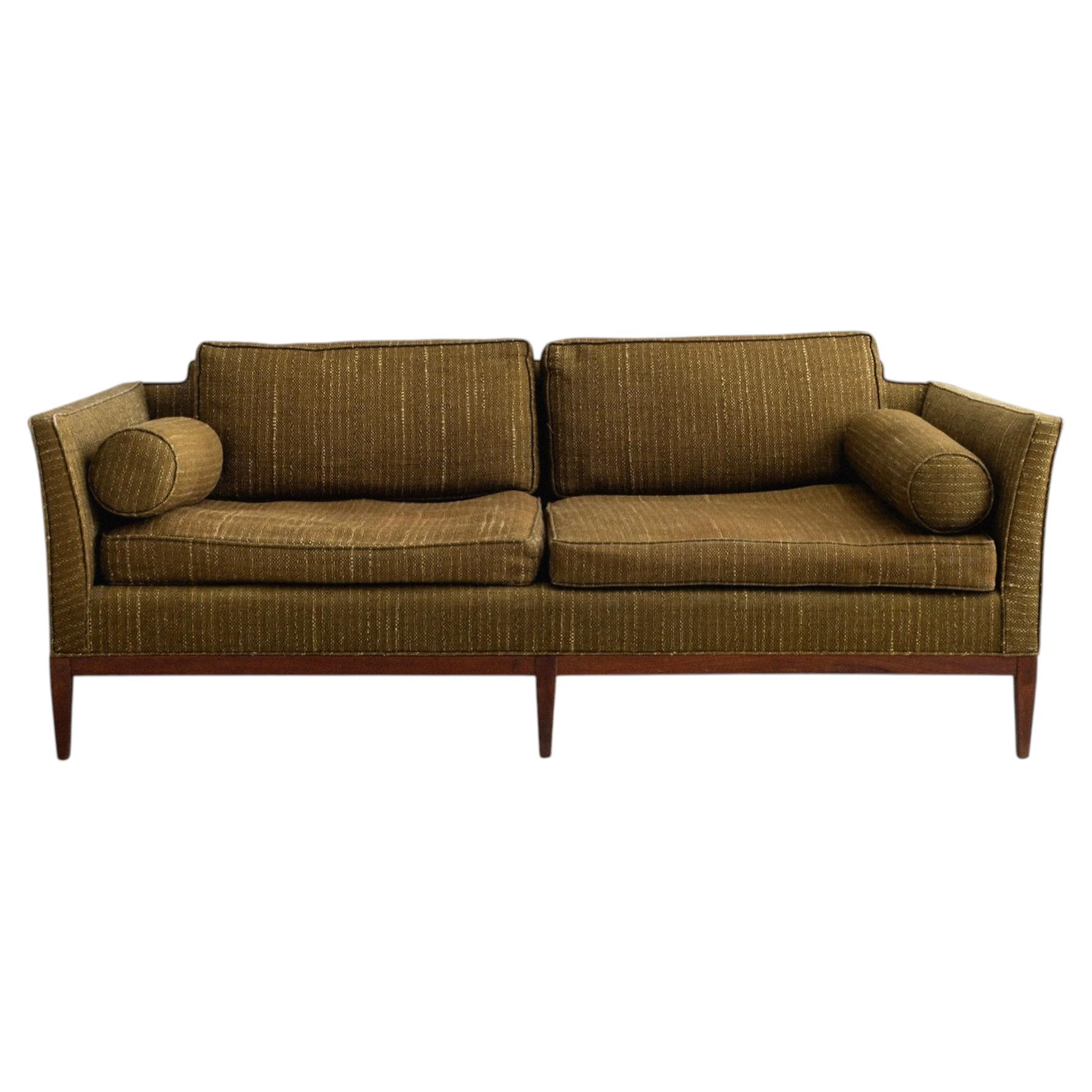 Mid-Century Loveseat in the Style of James Mont