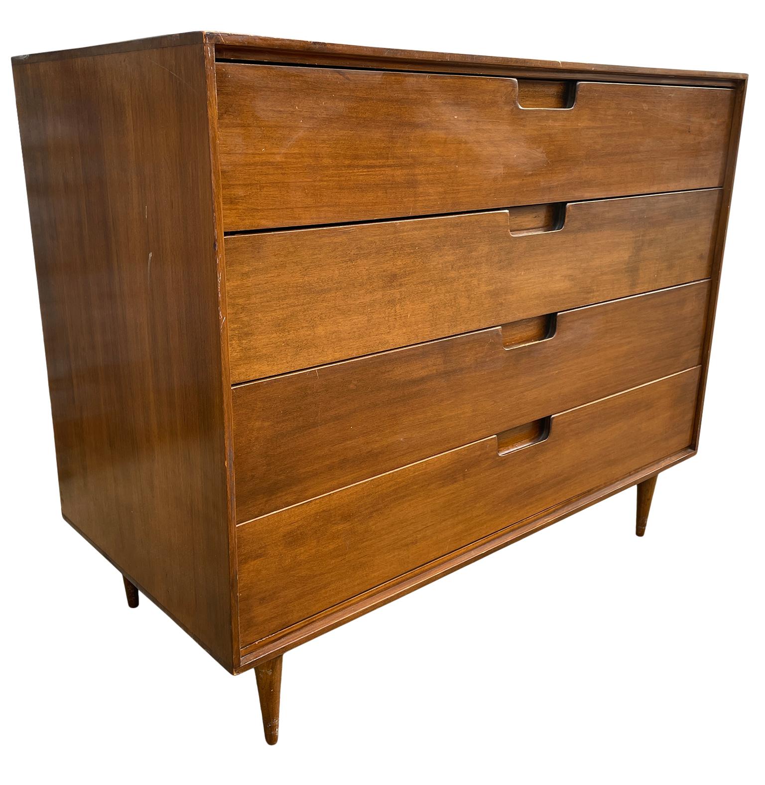 small walnut dresser