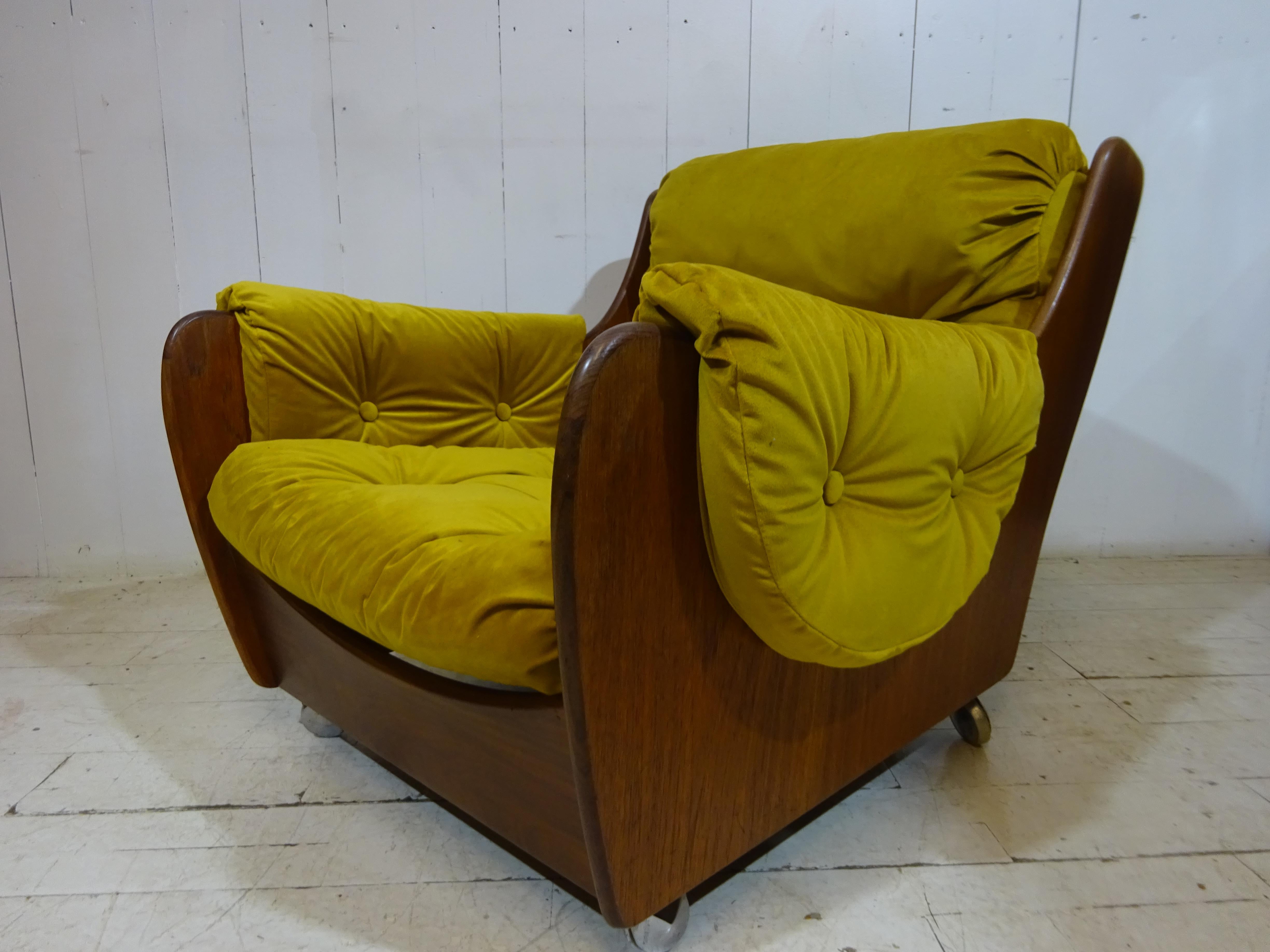 Armchair by G Plan

Love the shape and textures of this fabulous, super comfy chair! 

G Plan 

The company was founded in High Wycombe in 1898 by Ebeneezer Gomme,at first making hand-made chairs, and building a factory at Leigh Street in