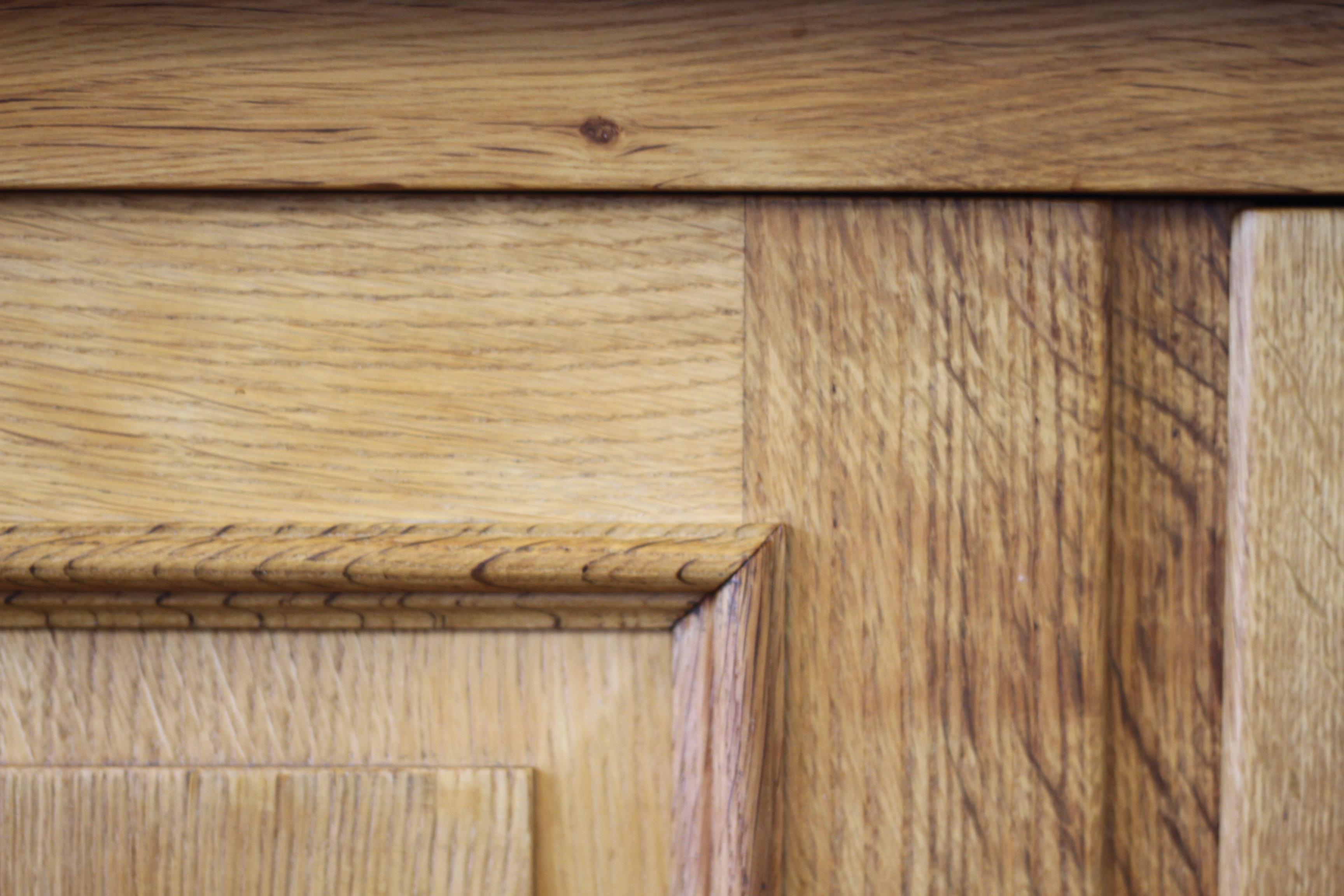 Mid-Century Low Sideboard Cabinet in Oak, Danish style of Henning Kjærnulf, 1960 3