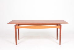 Midcentury Low Table Designed by Finn Juhl, Danish Design, 1950s