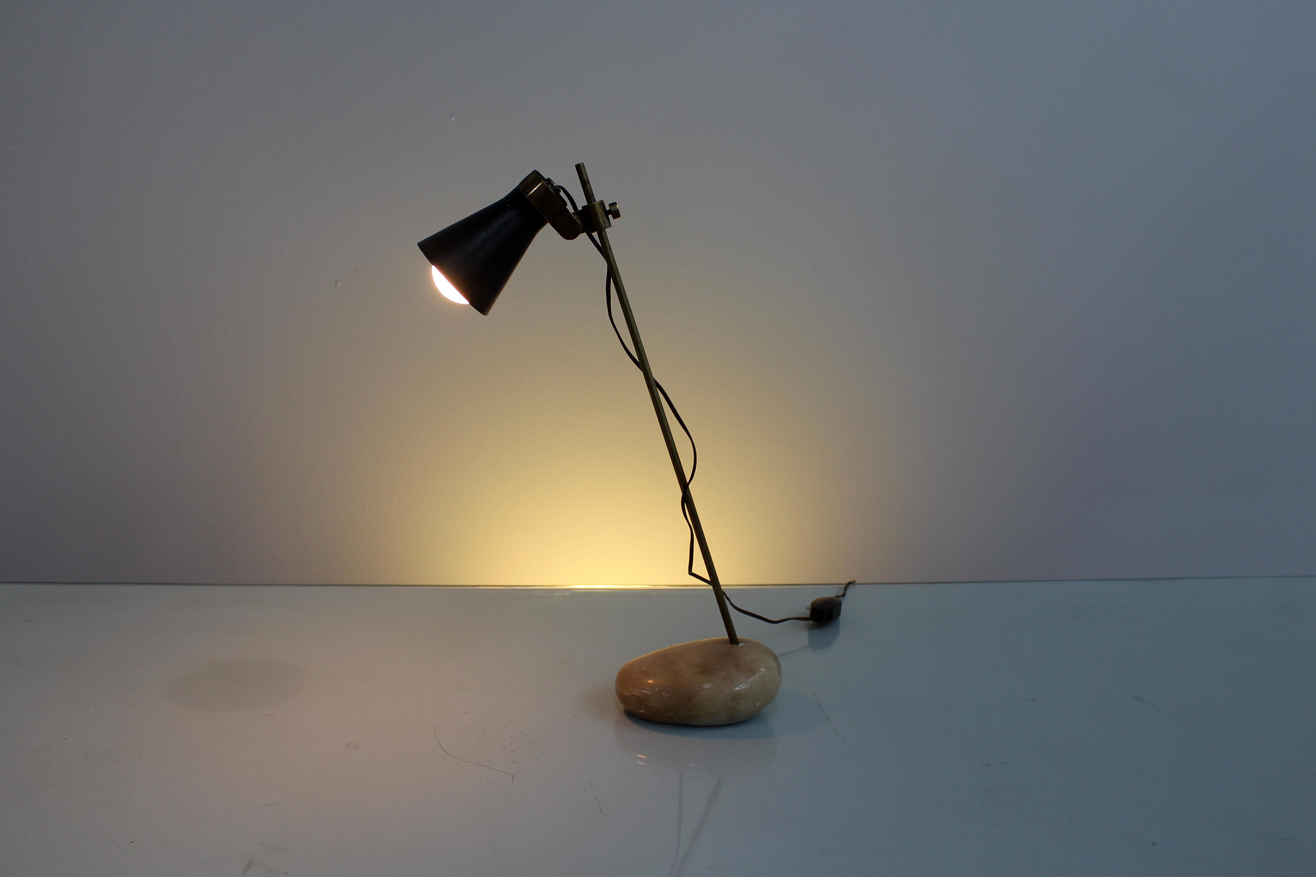 Very rare and particular table lamp mod. 