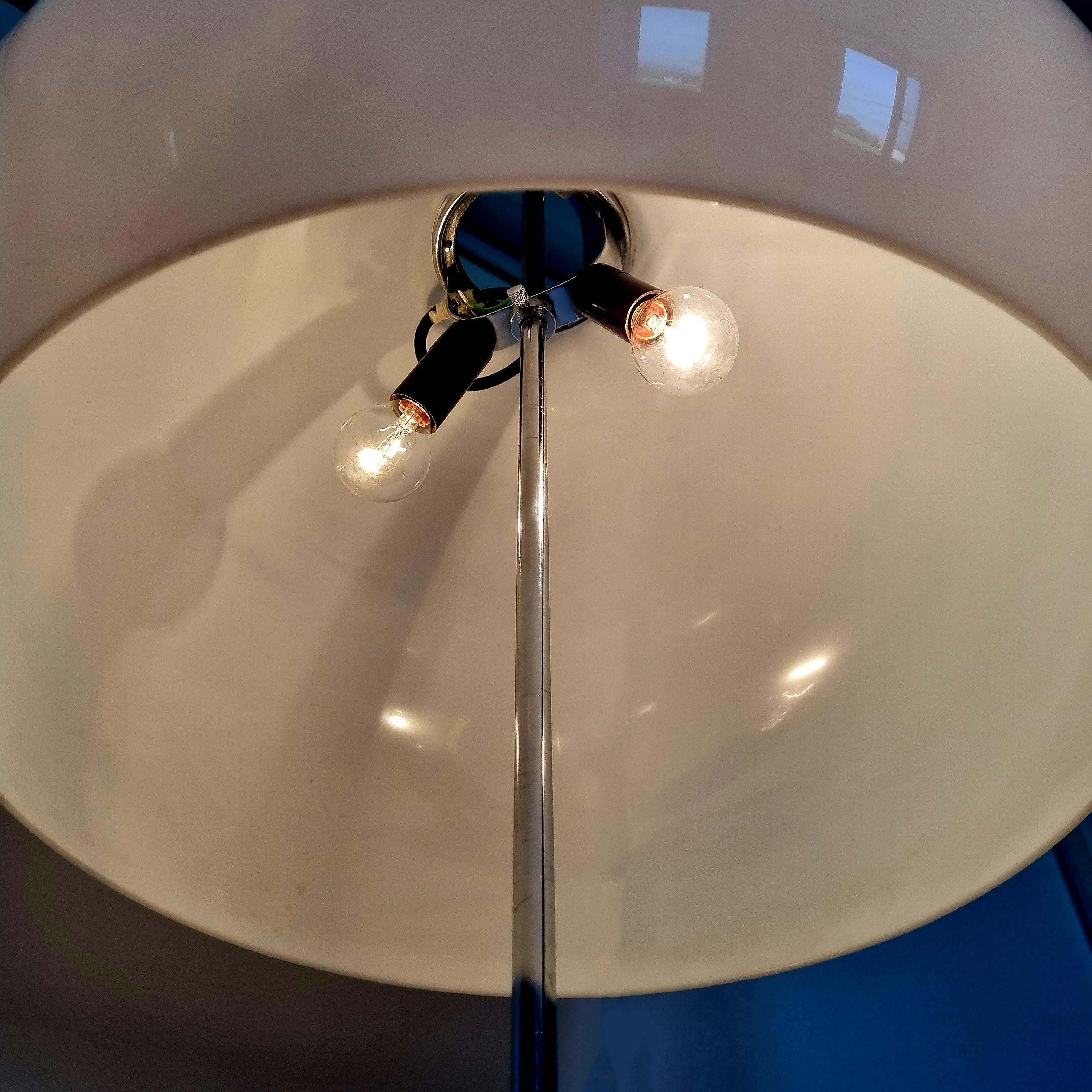 Mid-Century Lucerne Floor Lamp Designed by Luigi Massoni for Guzzini, Italy, 70s 3