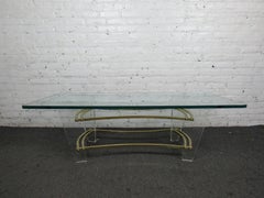 Mid-Century Lucite Coffee Table