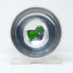 Mid-Century Lucite Concave Mirror Sculpture