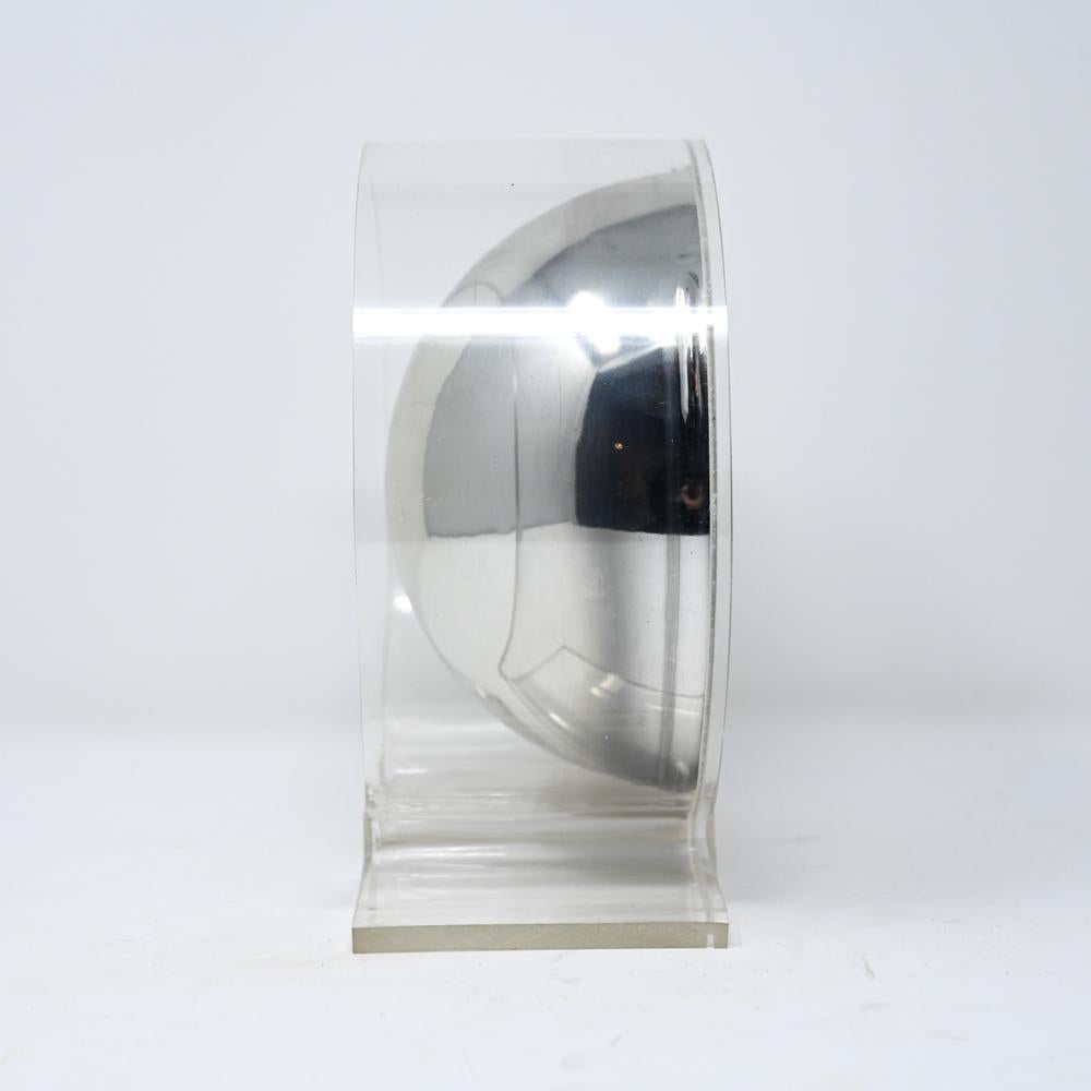 Mid-Century Lucite Concave Mirror Sculpture For Sale 2