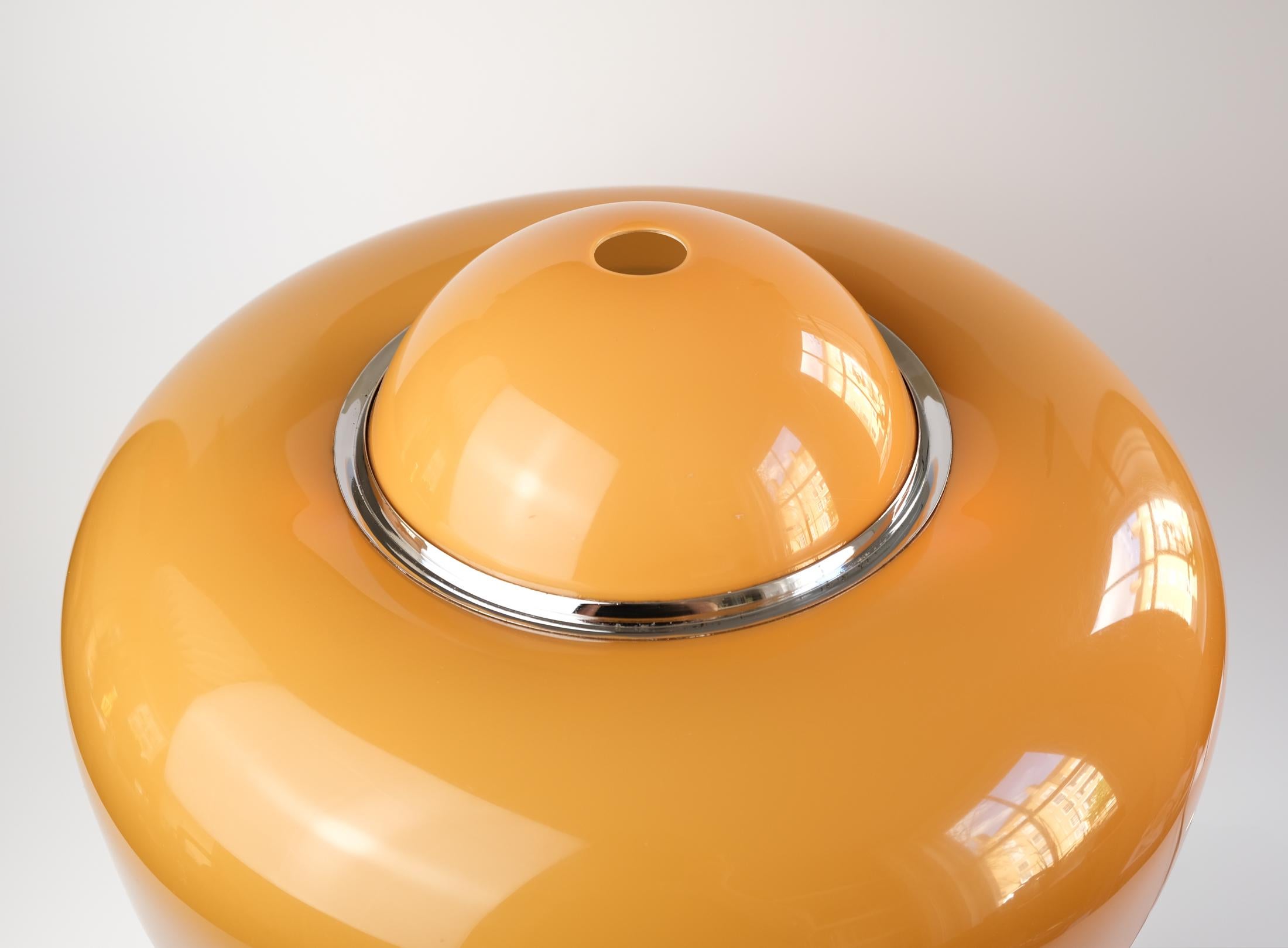 Mid-Century Luigi Massoni „Brumbury“ Tischlampe aus der Mitte des Jahrhunderts für Guzzini, Italien 1969 10