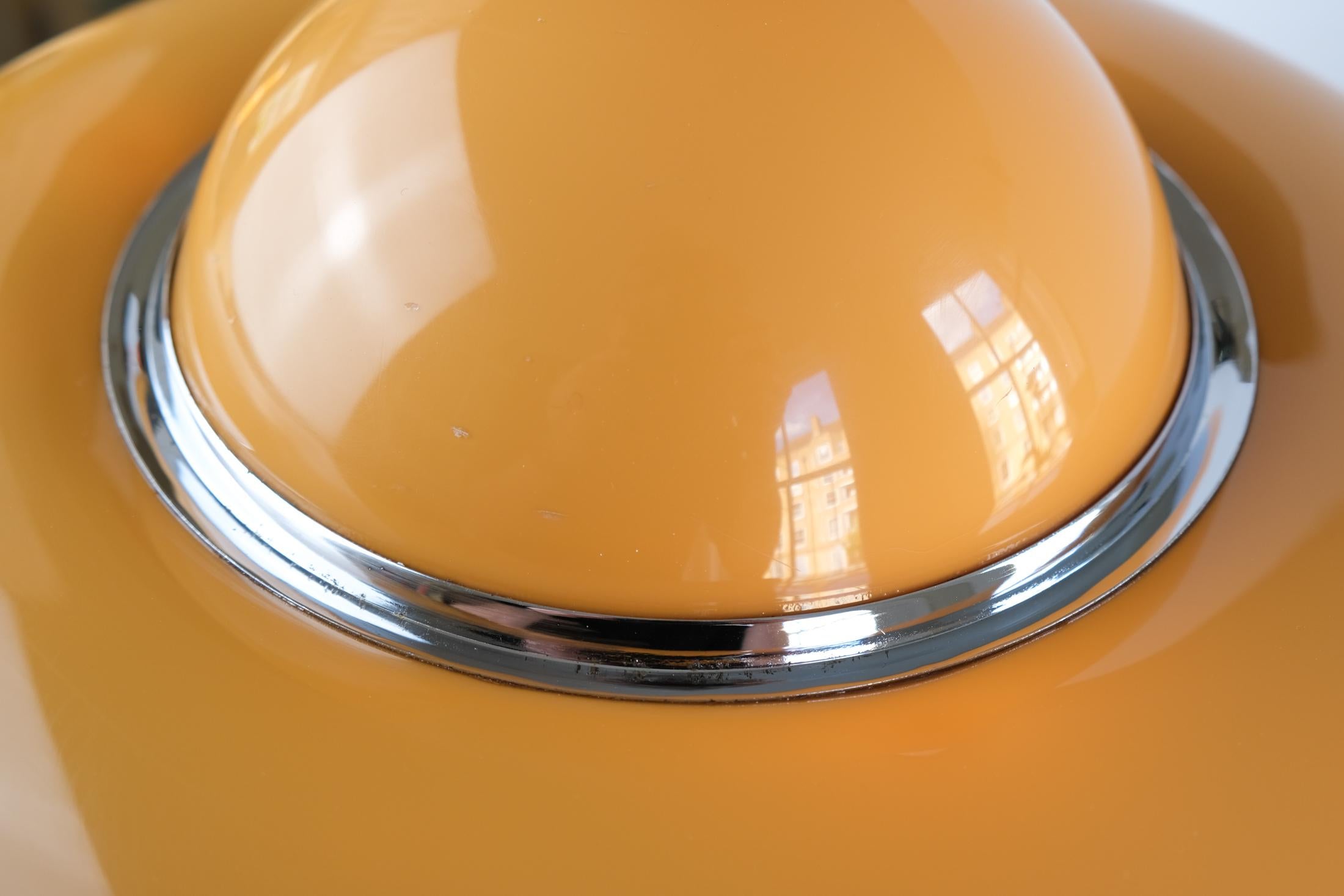 Mid-Century Luigi Massoni „Brumbury“ Tischlampe aus der Mitte des Jahrhunderts für Guzzini, Italien 1969 13