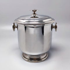 Mid-Century Macabo Ice Bucket, Stainless Steel, Vintage Italian Design, 1960s