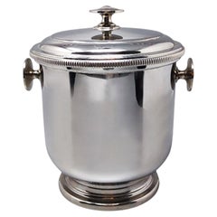Mid-Century Macabo Ice Bucket, Stainless Steel, Vintage Italian Design, 1960s