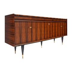 Mid-Century Macassar French Buffet