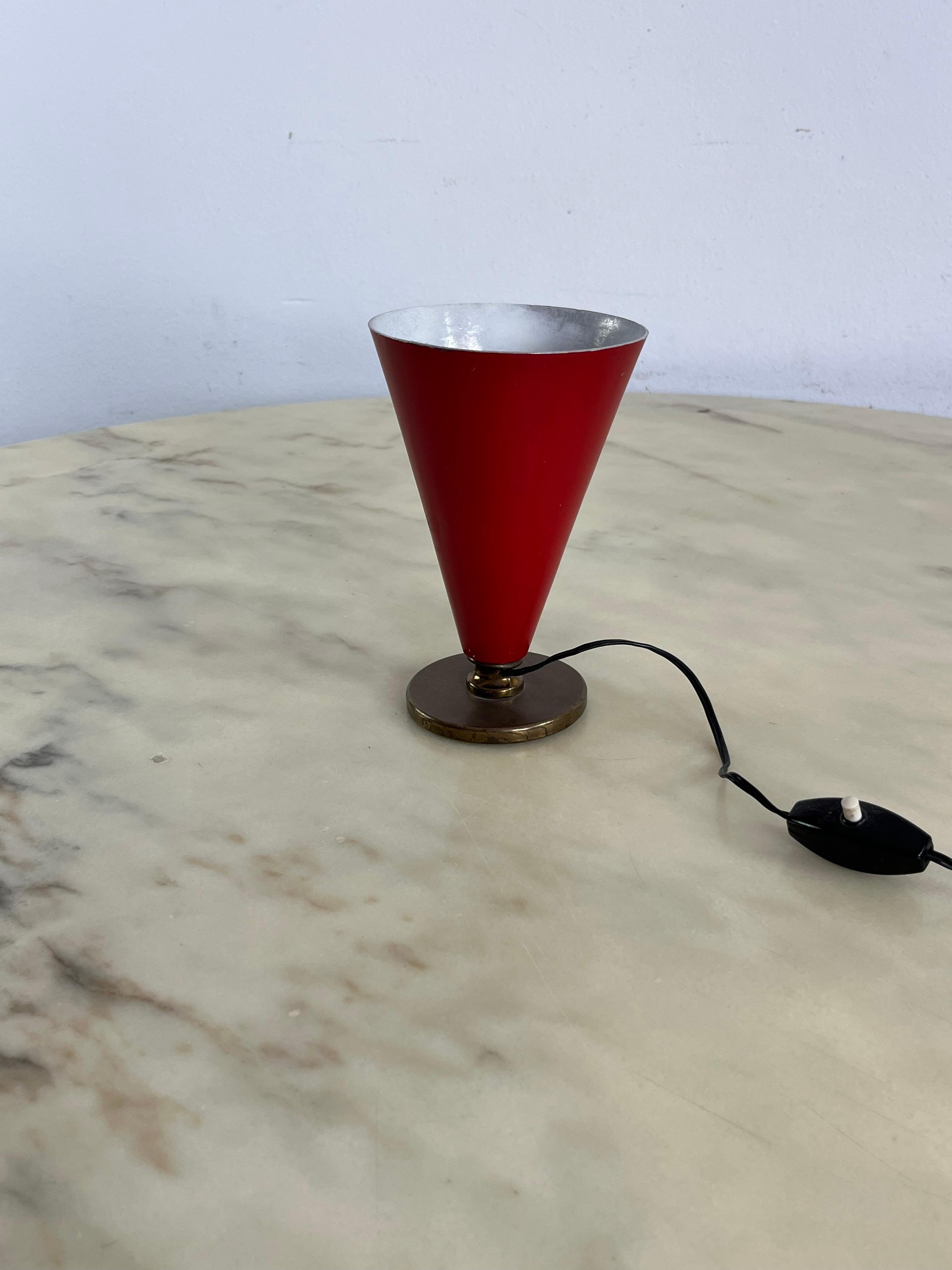 Lámpara de sobremesa Made In Italy de mediados de siglo 1950 Italiano en venta