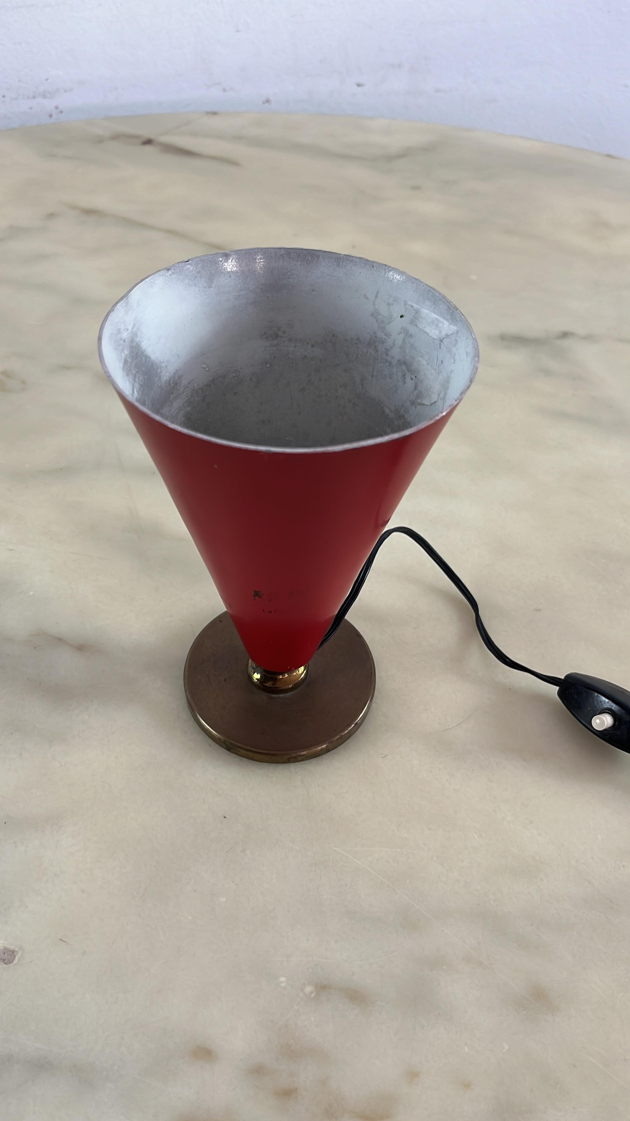 Lámpara de sobremesa Made In Italy de mediados de siglo 1950 en venta 3