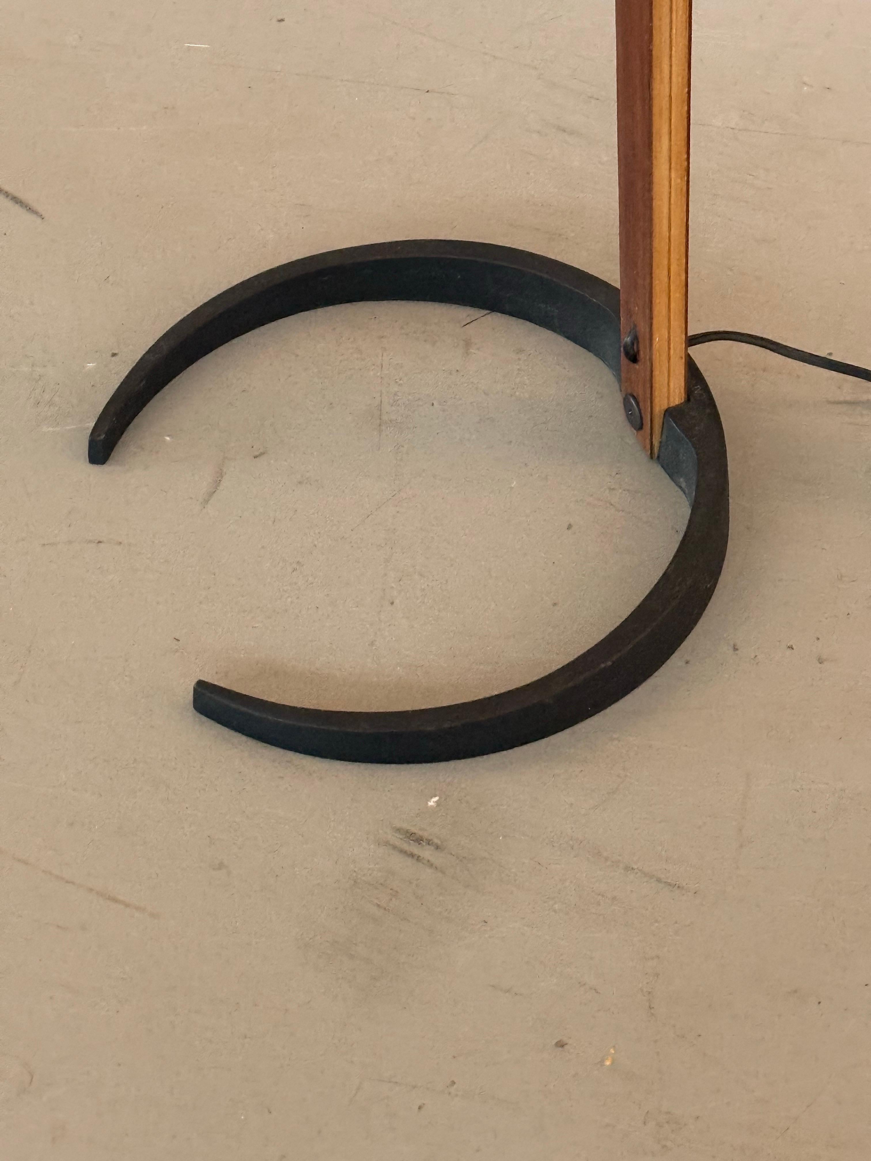 Danish Mid-Century Mads Caprani Bentwood Floor Lamp For Sale