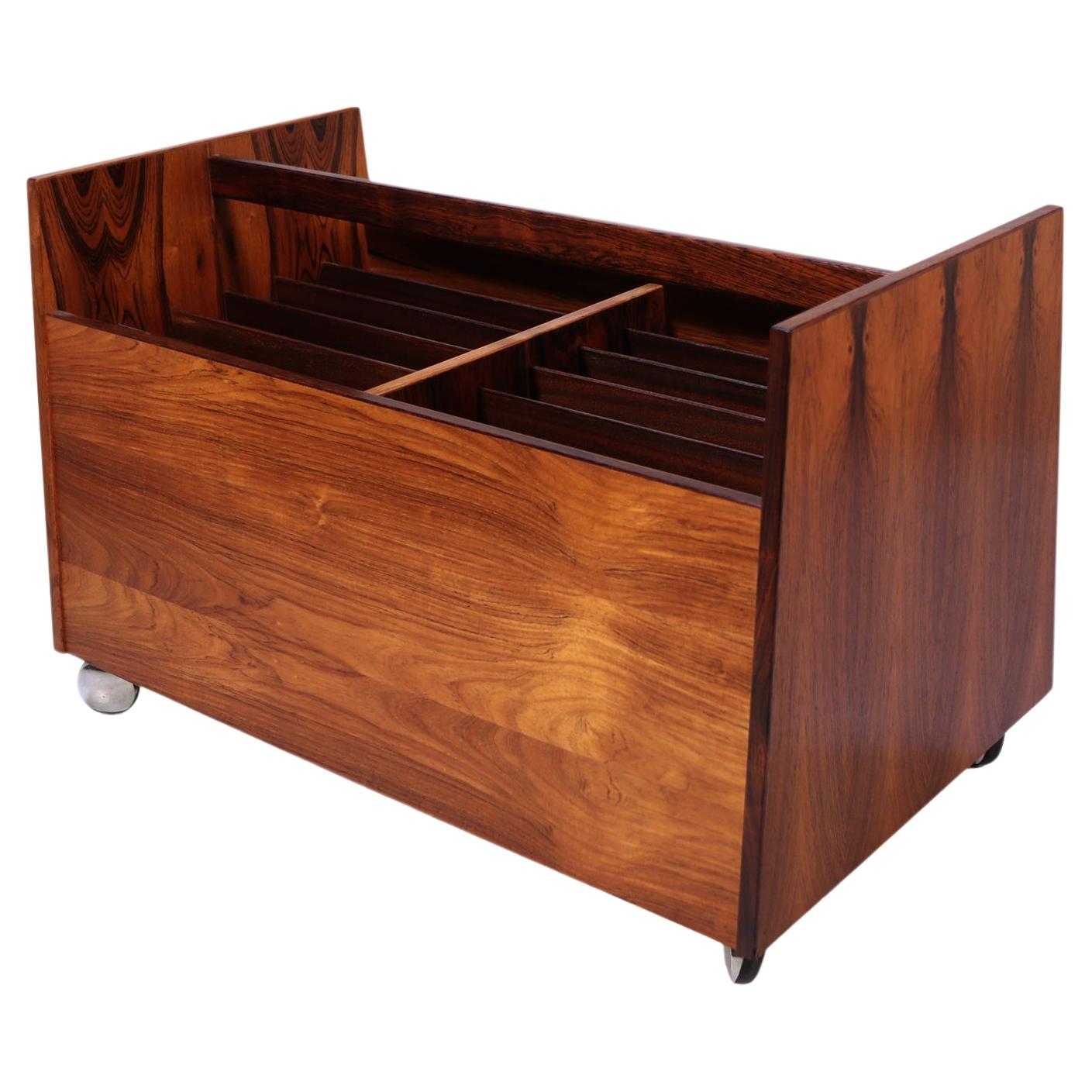 Mid-Century Magazine Rack by Hesland for Bruksbo