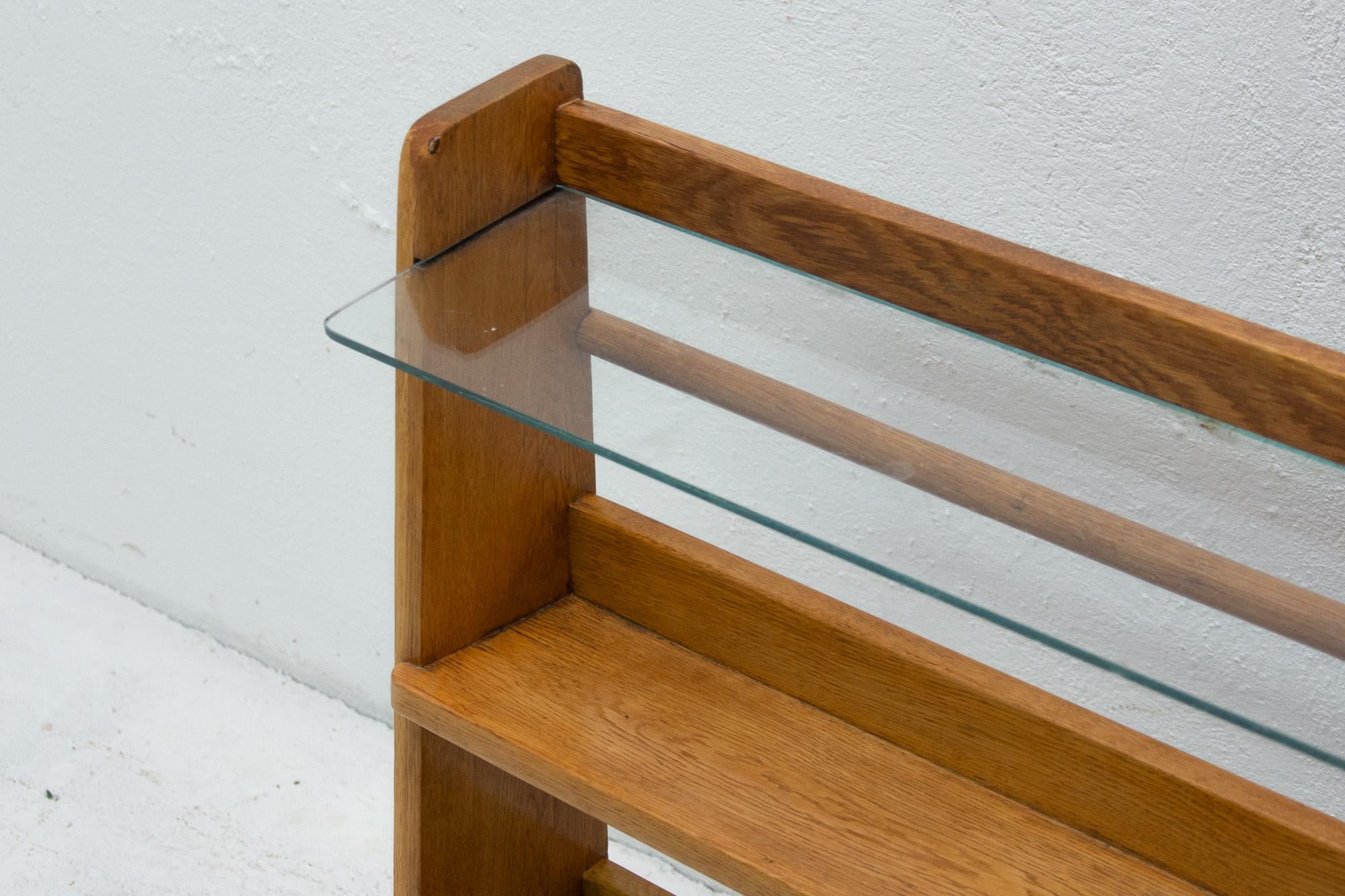 Midcentury Magazine Rack by Krásná Jizba, Czechoslovakia, 1950s 5