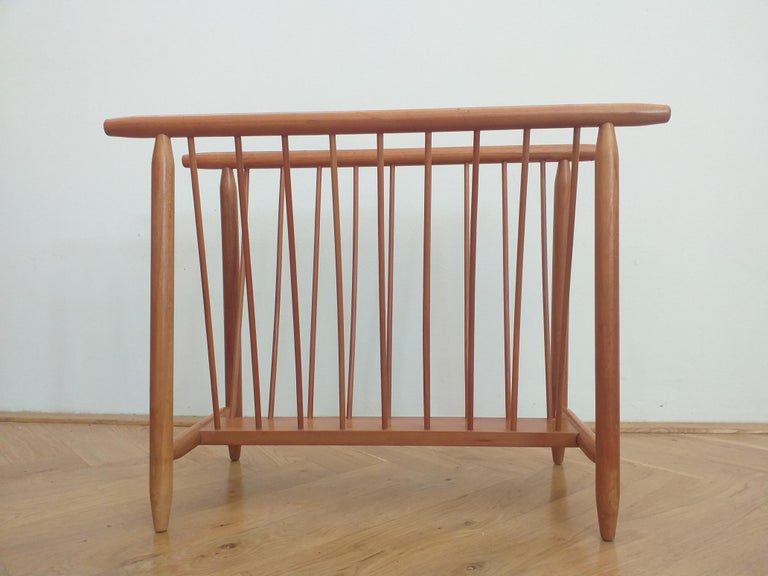 Midcentury Magazine Rack, Design ULUV, 1950s For Sale at 1stDibs