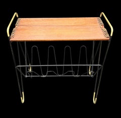Midcentury Magazine Rack/Table