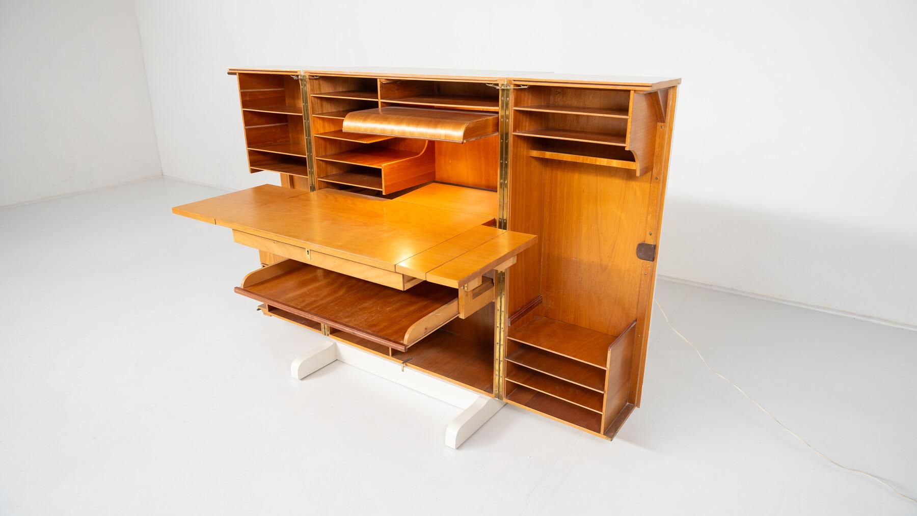 Mid-Century Magic Box Desk by Mummenthaler & Meier, Switzerland, 1955 For Sale 6