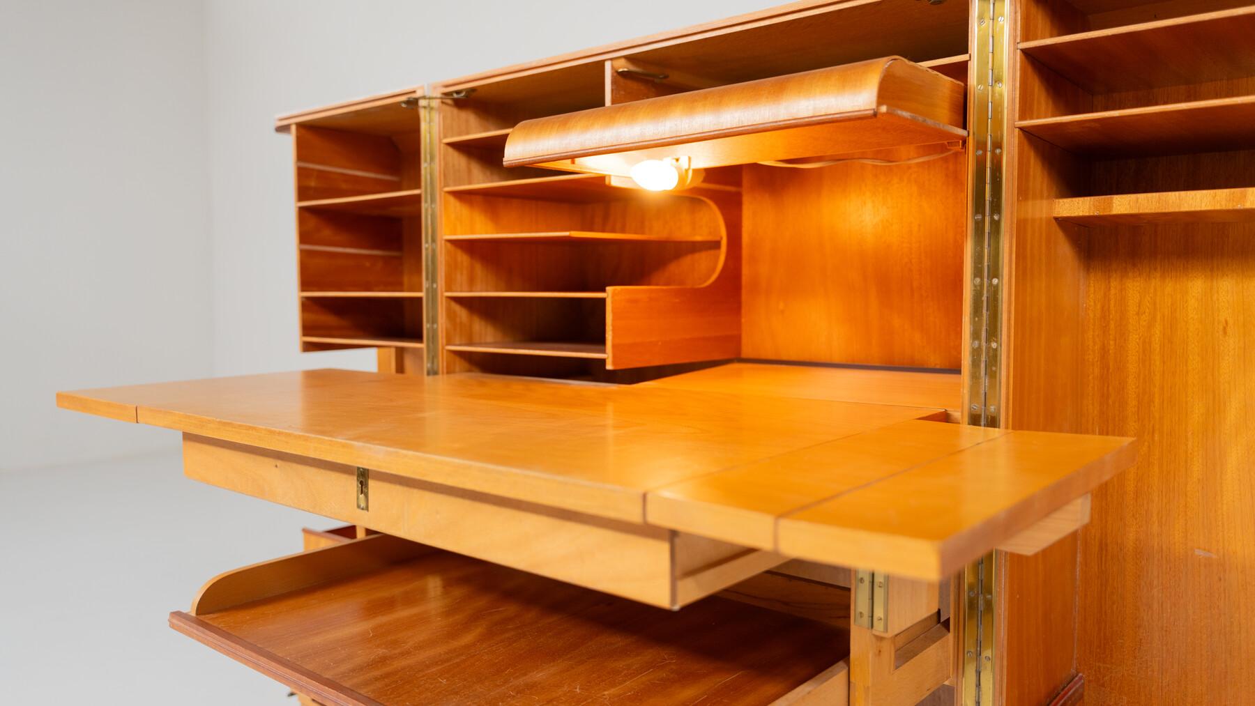 Mid-Century Magic Box Desk by Mummenthaler & Meier, Switzerland, 1955 For Sale 8