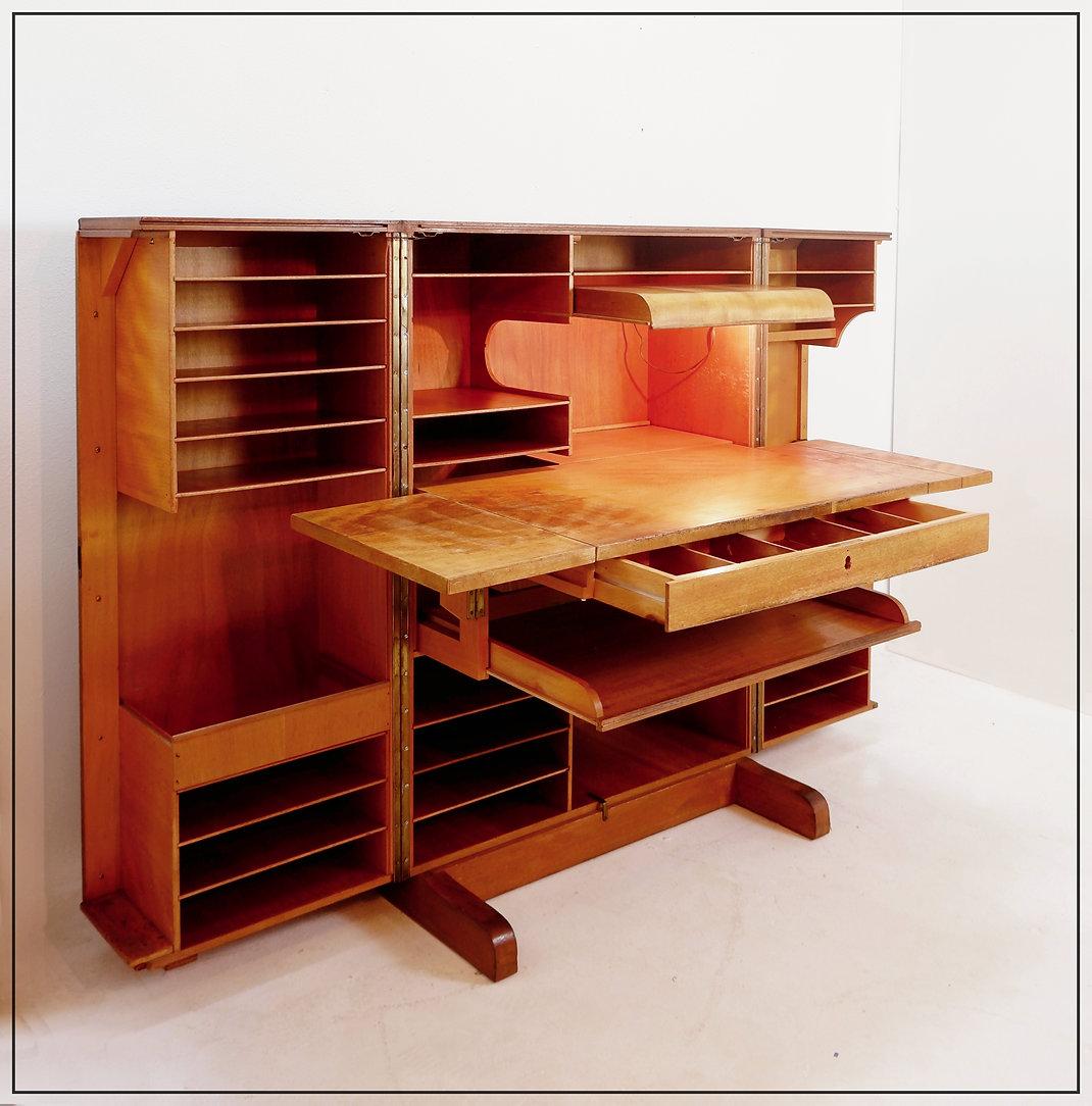 Mid-Century Magic Box Desk by Mummenthaler & Meier, Switzerland, 1955 10