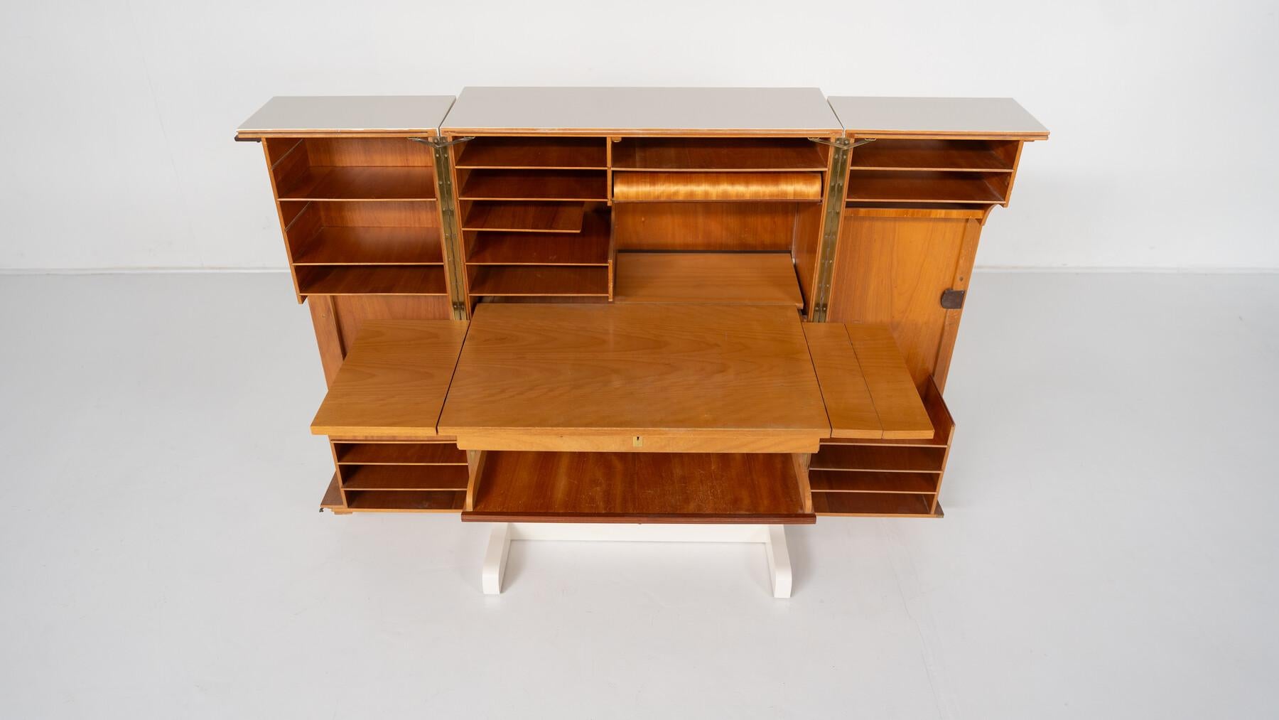 Mid-Century Magic Box Desk by Mummenthaler & Meier, Switzerland, 1955 For Sale 2