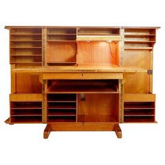 Mid-Century Magic Box Desk by Mummenthaler & Meier, Switzerland, 1955