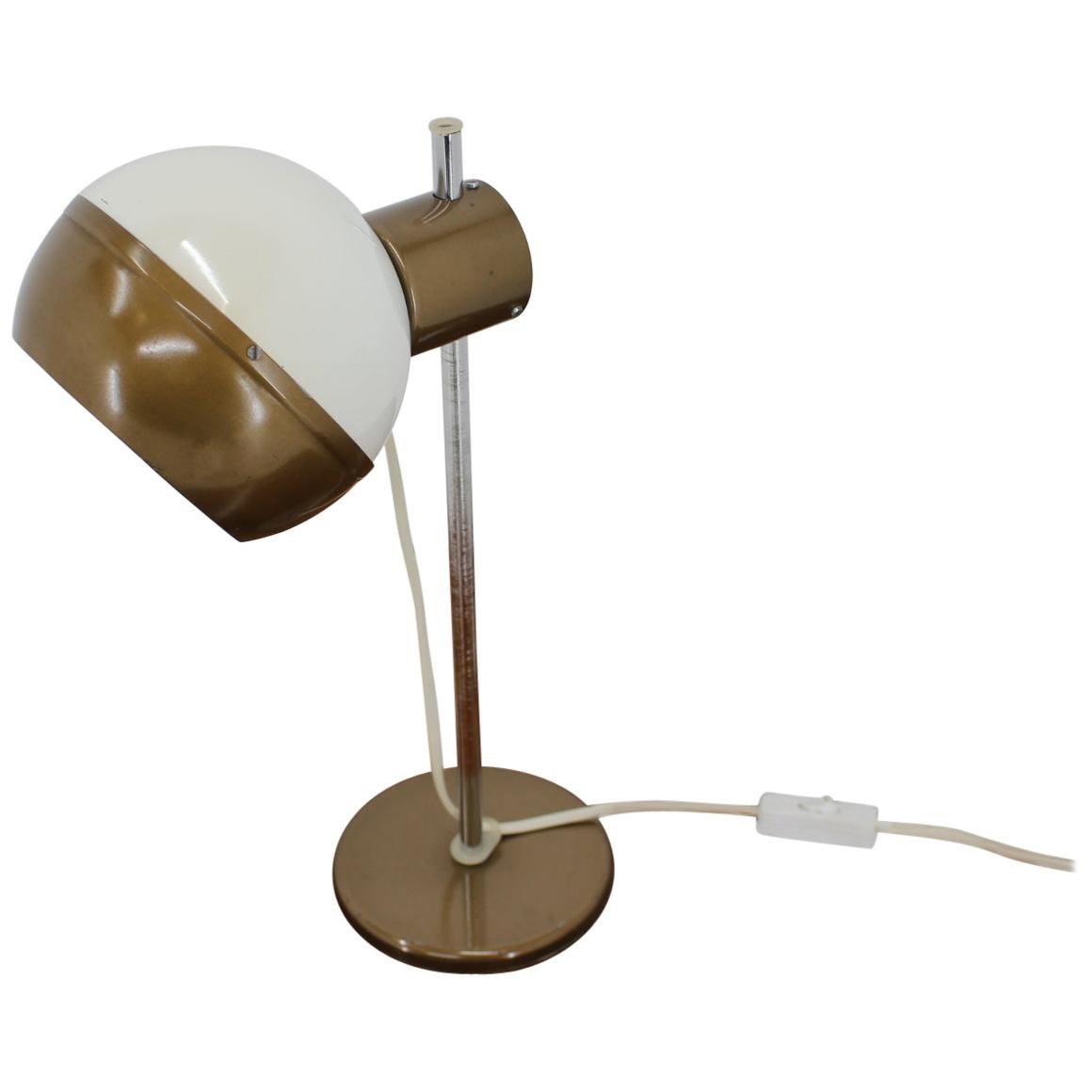 Midcentury Magnetic Table Lamp/Drukov, 1970s For Sale