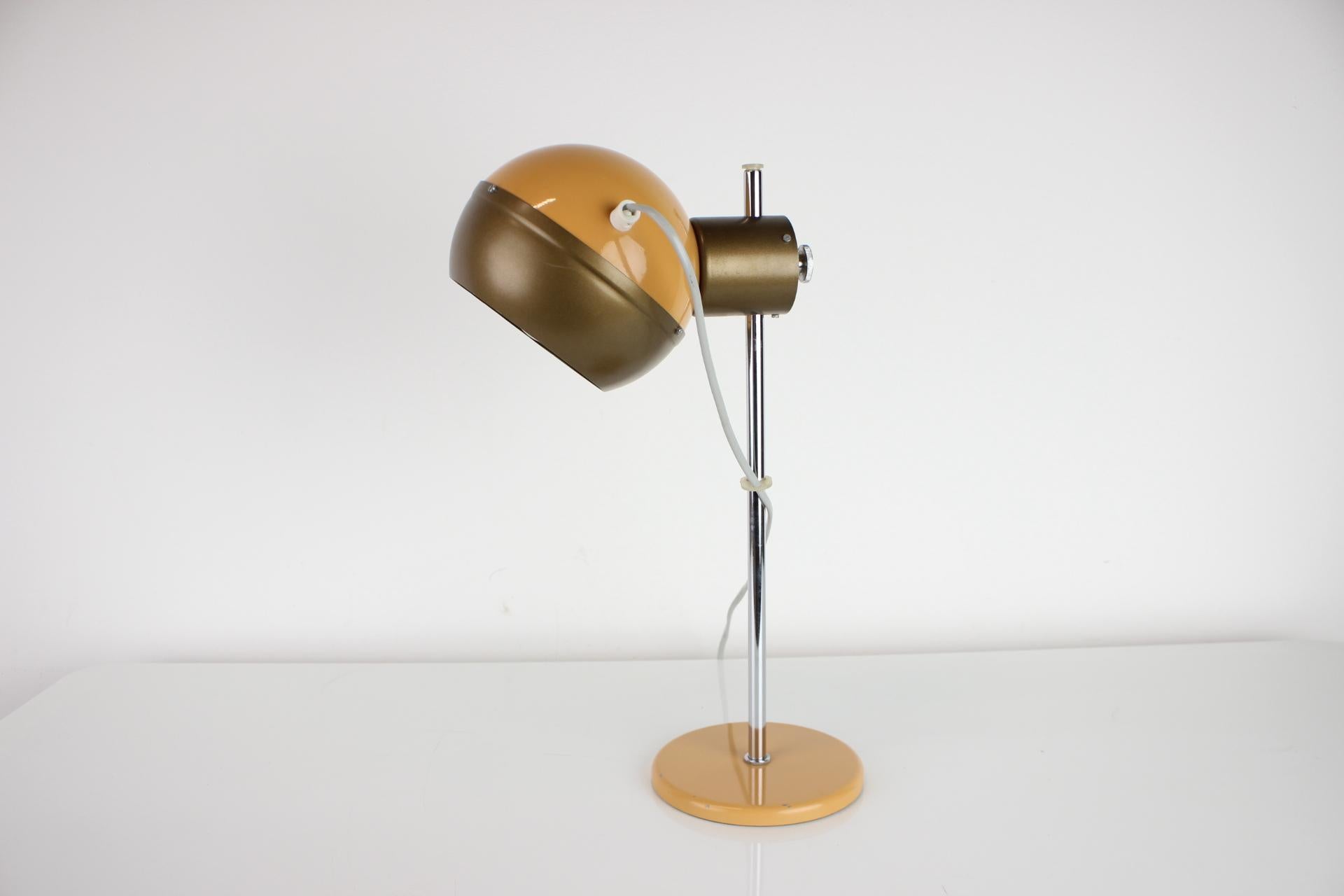 Mid-Century Modern Mid-Century Magnetic Table Lamp Drukov, 1970's For Sale