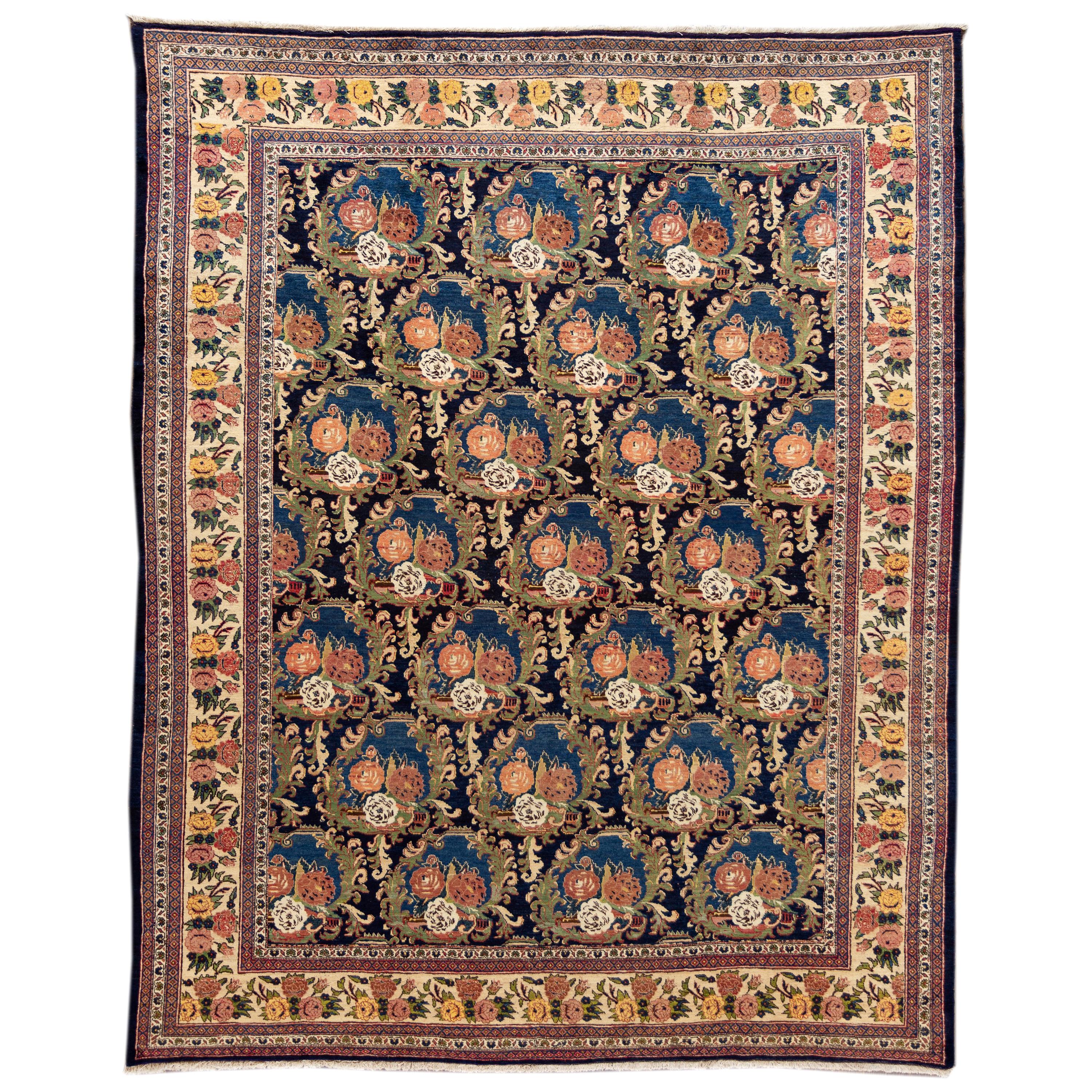 Tappeto Mahal di metà secolo in vendita