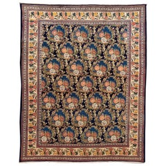 Tappeto Mahal di metà secolo