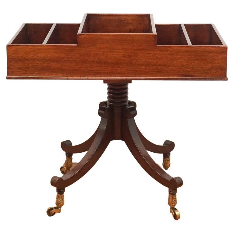 MidCentury Mahogany Magazine Stand/Side Table For Sale at 1stDibs