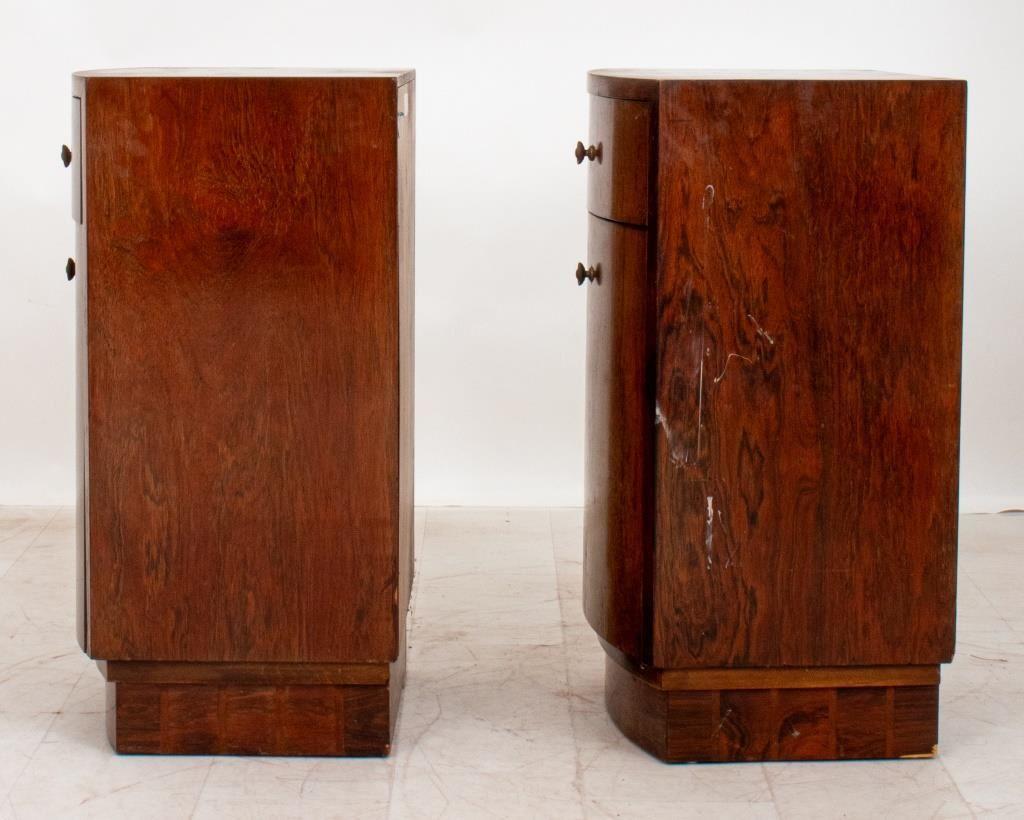 Mid-Century Mahogany Side Cabinets, 2 For Sale 1