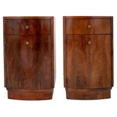 Retro Mid-Century Mahogany Side Cabinets, 2