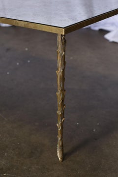 Midcentury Maison Bagues French Bronze Coffee Table