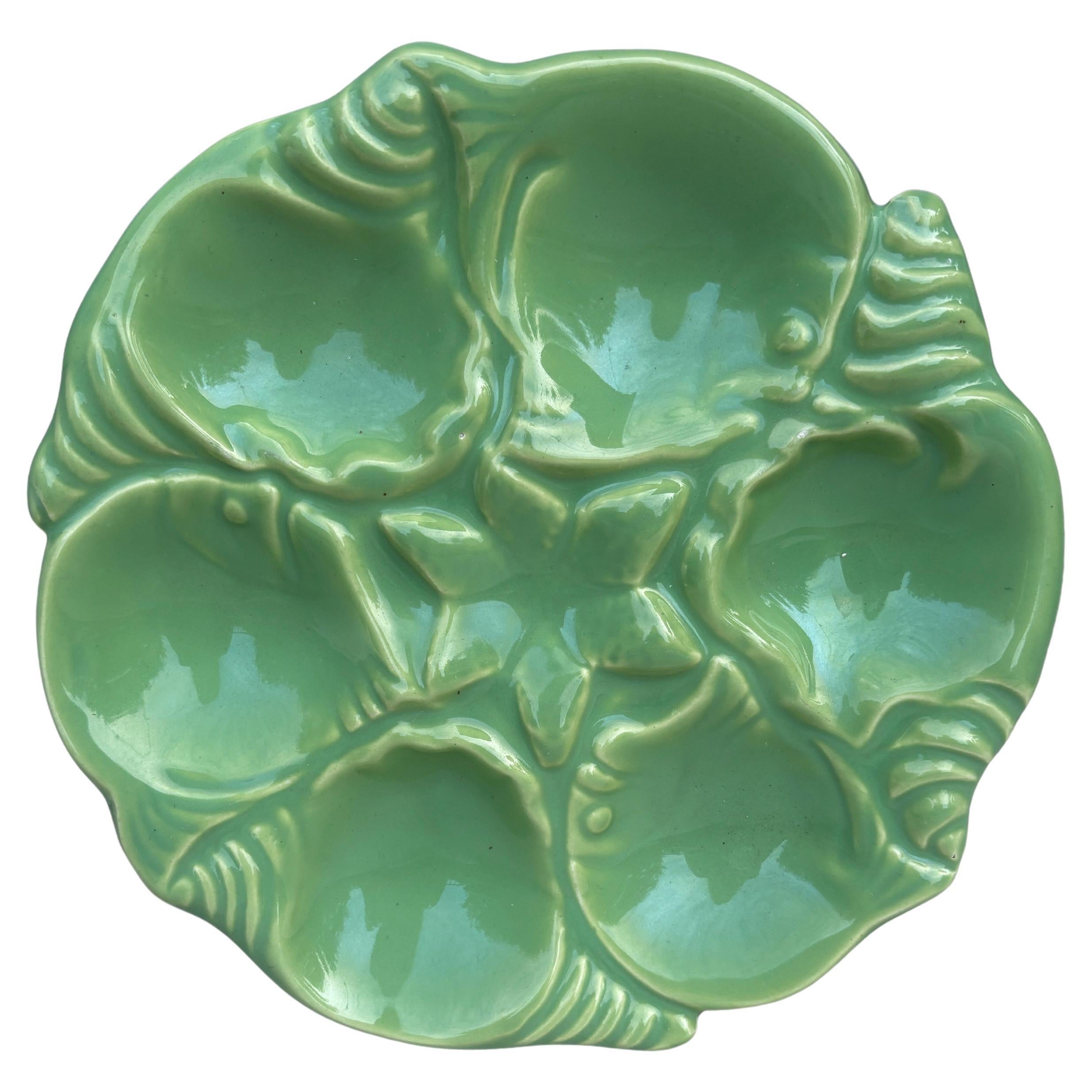 Piatto in maiolica di metà secolo Greene & Greene Vallauris