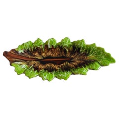 Mid-Century Majolica Centerpiece by Vallauris, Handmade, 1950s France