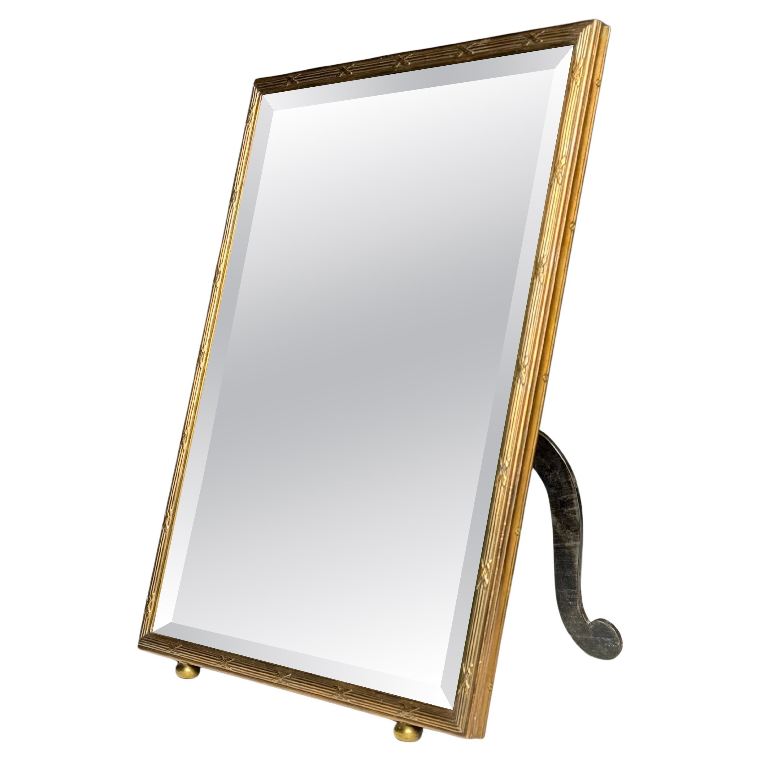 Mid-century make-up mirror For Sale