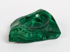 Cendrier Vide Poche en malachite du milieu du siècle, Italie, vers 1950