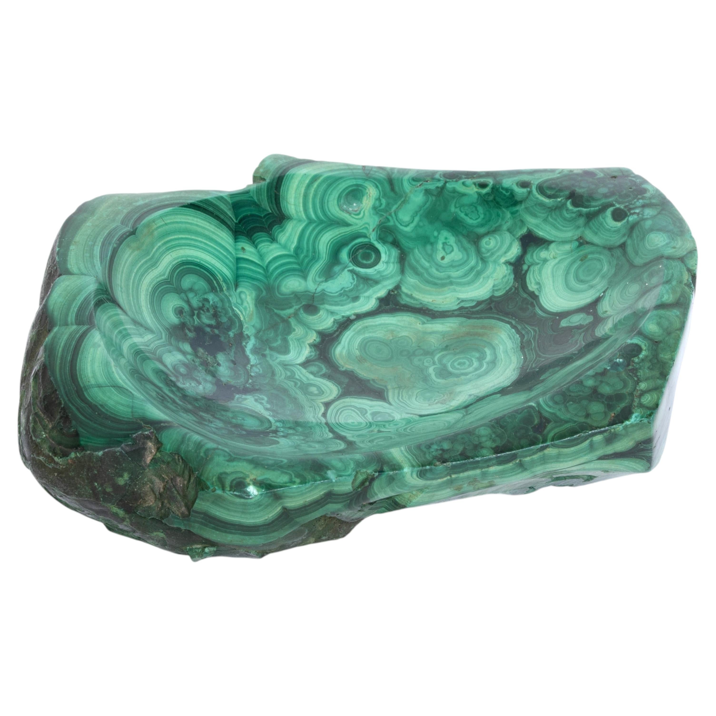 Mid Century Malachite Vide-Poche, Congo, C.1960