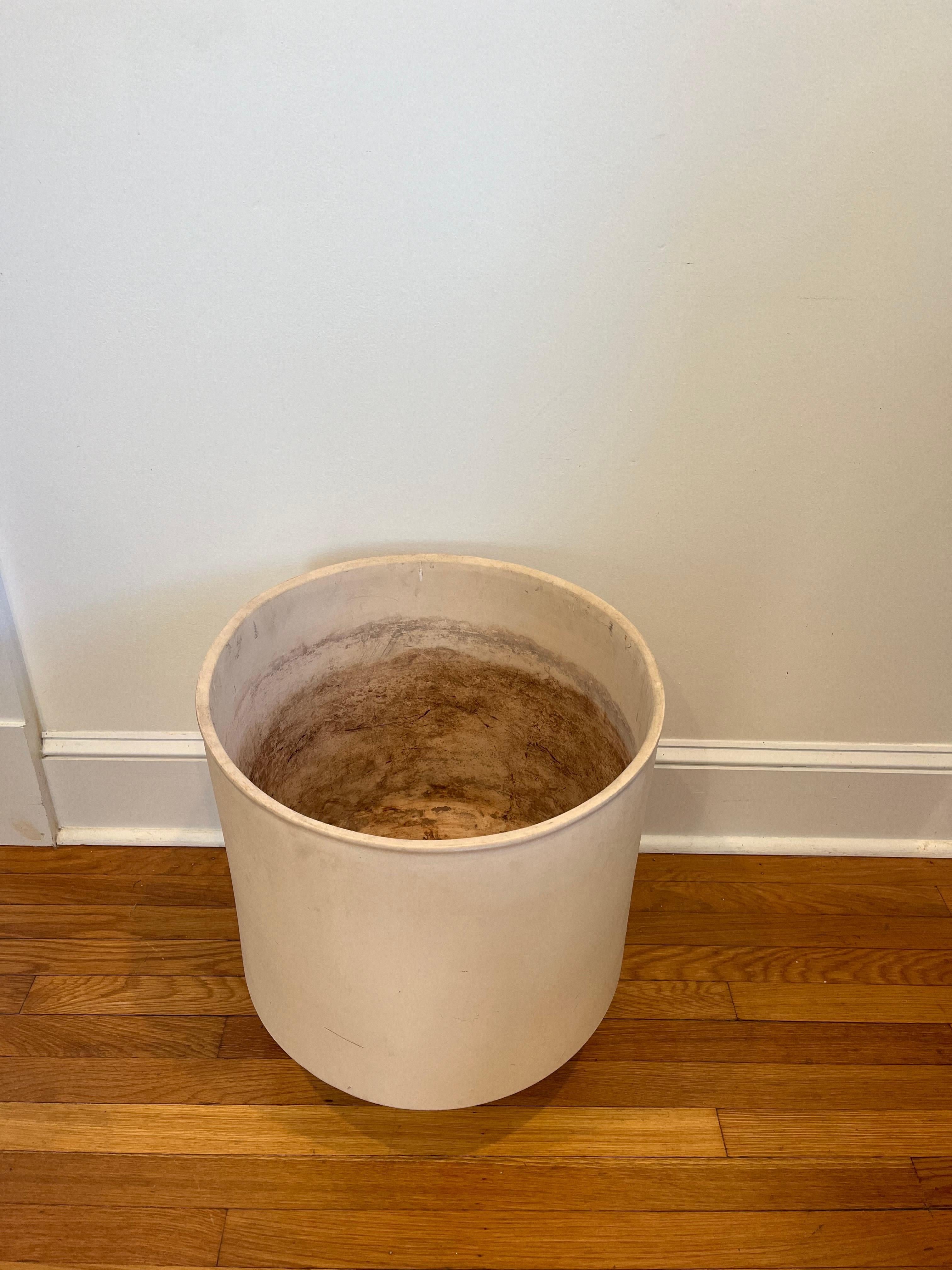 Mid-20th Century Mid Century Malcolm Leland Planter Bisque Finish For Sale